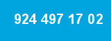 924 497 17 02 924 497 17 02